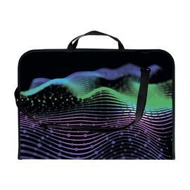 Папка - портфель Maxi А3 пластиковый на молнии (MX30003-05)