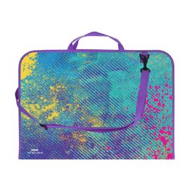 Папка - портфель Maxi А3 пластиковый на молнии (MX30003-09)