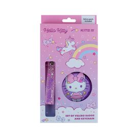 Бейдж Kite набір на липучці та підвіска Hello Kitty (HK24-3010-3)