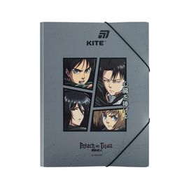 Папка на резинках Kite A4 Attack on Titan (AT25-247)