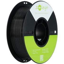 Пластик для 3D-принтера Creality Soleyin PETG 1.75мм, 1кг, black (3301030163)