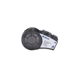 Лента для принтера этикеток Brady M21-17-423, 25.4мм х 12.7мм, 121эт, black on white, полиэстр (152096)