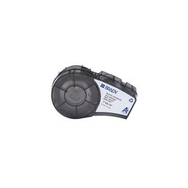 Лента для принтера этикеток Brady M21-18-423, 25.4мм х 19.05мм, 121эт, black on white, полиэстр (152097)