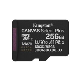 Карта памяти Kingston 256GB microSDXC class 10 UHS-I U3 V30 A1 Canvas Select Plus (SDCS3/256GBSP)