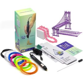 3D - ручка 3Doodler Create Flow для профессионального использования синяя (FLOW-INTL)
