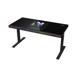 Комп'ютерний стіл Lorgar ELITE 90G Glass Black (LRG-DE90G)