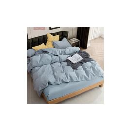 Постельное белье Viluta 05 Wash Вареный хлопок геометрия (50 х 70 - 2 шт) двуспальный (05_Wash_Printed_dv)