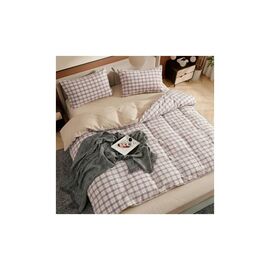 Постельное белье Viluta 06 Wash Вареный хлопок геометрия (50 х 70 - 2 шт) семейный (06_Wash_Printed_sm)