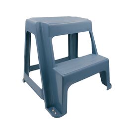 Табурет Irak Plastik со ступенькой Step цвет антрацитовый (20196)