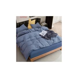 Постельное белье Viluta 04 Wash Вареный хлопок геометрия (50 х 70 - 2 шт) семейный (04_Wash_Printed_sm)