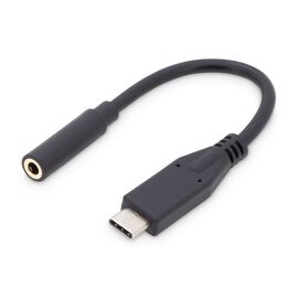 Переходник USB-C M to 3.5mm F 0.2m Digitus (AK-300321-002-S)