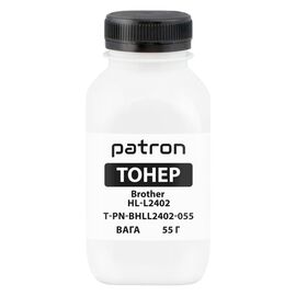 Тонер Brother HL-L2402 флакон, 55 г Patron (PN-BHLL2402-055)