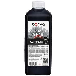 Чернила Barva Canon GI-46 1 л, special, pigment, black (CGI46-1024)