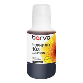 Чернила Barva Epson 103 140 мл, OneKey, yellow, special (E103-698e)