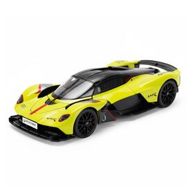 Машина TechnoDrive Aston Martin Valkyrie желтый 1:18 (250937AMVKLG)