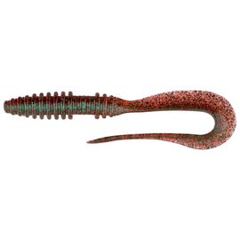 Силикон рыболовный Keitech Mad Wag Mini 3.5'' (10 шт/уп) 302 Plum Green FLK (1551.07.56)