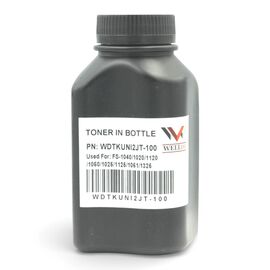 Тонер Kyocera TK-1110/1120, TOMOEGAWA, 100г Welldo (WDTKUNI2JT-100)