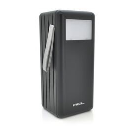 Батарея универсальная ACL 80000mAh, 4*USB, with Cable(USB/Micro/Type-C/Lighting), Black (PW-108)