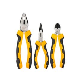 Набор инструментов Deli шарнирно-губцевых Carbon Steel, 3 шт (EDL2008-3)