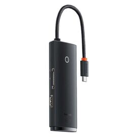 Переходник Baseus USB to 1xRJ45 100Mbps black (WKQX000001)