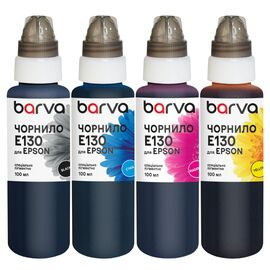 Чернила Barva Epson T073/T092/T129/T130 4x100 мл, special, pigmented BK/C/M/Y (E130-100-MP)