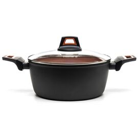 Кастрюля Hölmer кована з кришкою CR-1342-SBMCL Carrot 4,2 л (CR-1342-SBMCL Carrot)