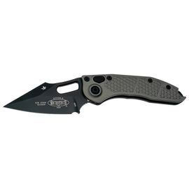 Ніж Microtech Stitch Black Blade Natural Clear (169-1NC)