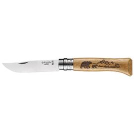 Нож Opinel 8 Animalia America Bear (002628)