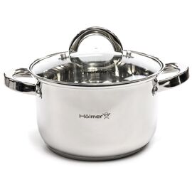 Кастрюля Hölmer з кришкою 2,6л (CR-18426-SS)