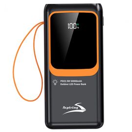 Батарея универсальная Aspiring Light 50 50000mAh PD/22.5W (PB-L50)