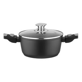 Кастрюля Ardesto Gemini Bari, 2.5л, алюміній, чорний (AR1925AC)
