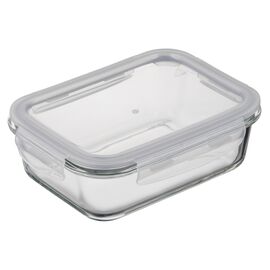 Харчовий контейнер Ardesto Gemini прямокутний, 1.06л, боросилікатне скло, прозорий (AR1210BRC)