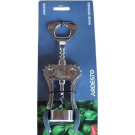 Штопор Ardesto Gemini, 19см, цинковий сплав, термопластична гума (AR4015)