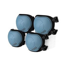 Комплект защиты Scoot&Ride сіро-синій, для дитини XXS, до 25 кг (SR-230925-STEEL)