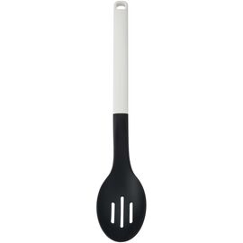 Ложка поварская KitchenAid Classic для сервірування з прорізами 34 см білий (KHA004OHPNG)