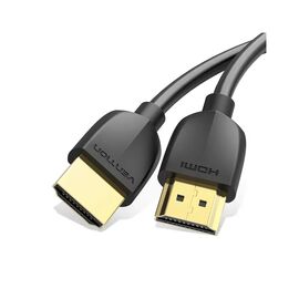 Кабель мультимедийный HDMI M to HDMI M 0.5m black Vention (AAIBD)