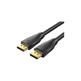 Кабель мультимедийный DisplayPort M to DisplayPort M 3.0m V1.4 8K black Vention (HCDBI)
