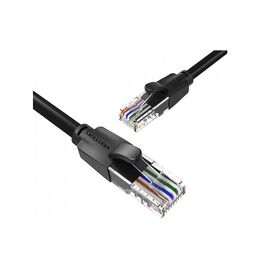 Патч-корд 0.5м, UTP cat 6 RJ-45 black Vention (IBEBD)