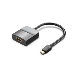 Переходник USB-C to HDMI 0.15m black Vention (TDCBB)