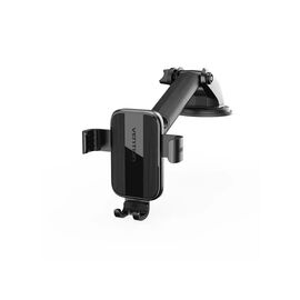 Универсальный автодержатель Vention 4.7-7.2" с присокой, черный (KCOB0)