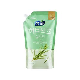 Средство для ручного мытья посуды Lion Rosemary Vinegar Dish Soap С розмариновым уксусом Запасной блок 900 г (8806325623724)