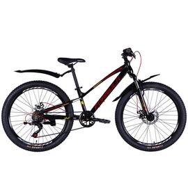 Велосипед Formula 24" ACID DD FR рама-11" AL 2026 чорний з червоним (OPS-FR-24-439)