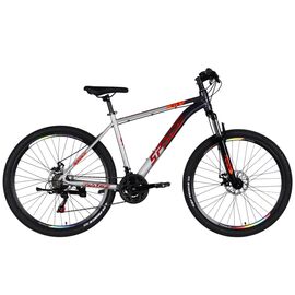 Велосипед Space 27.5" PHAETON DD FR рама-19" AL 2026 сіро-сріблястий (OPS-SP-27.5-088)