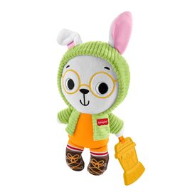 Погремушка Fisher-Price Зайка-обнимашка с прорезывателем (JLB87)