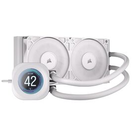 Система жидкостного охлаждения Corsair Nautilus 240 RS LCD White (CW-9061032-WW)