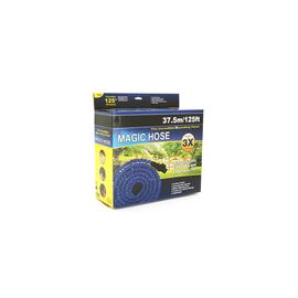 Шланг для поливу Voltronic KY-375B, 10-37.5м/125ft, + розпилювач, насадка на кран, Blue, Box (KY-375B)