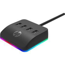 Концентратор HP USB 3.0 to 4xUSB 3.0 RGB black HP (HP_DHC-CT120)