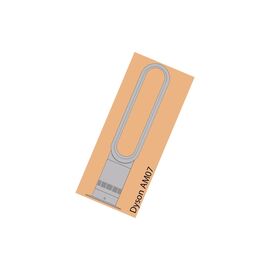 Вентилятор Dyson АМ07 Tower Fan EU Wh/Sv (300912-01)