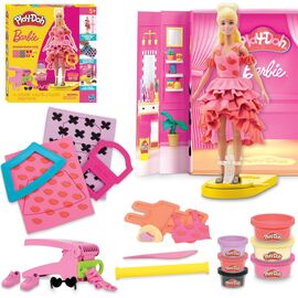 Набор для творчества Hasbro Play-Doh Barbie Показ Моди з масою для ліплення (G1356)