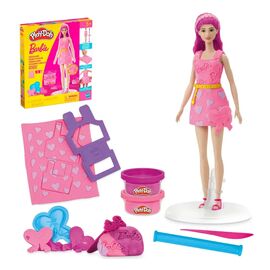 Набор для творчества Hasbro Play-Doh Barbie Серця та волосся з масою для ліплення (G1357)